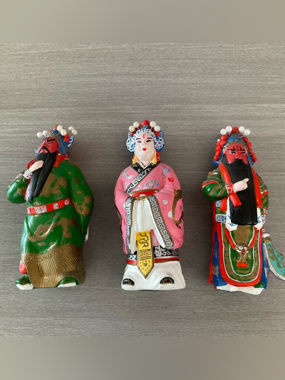 VINTAGE TRIO OF‎ CHINESE FIGURES
